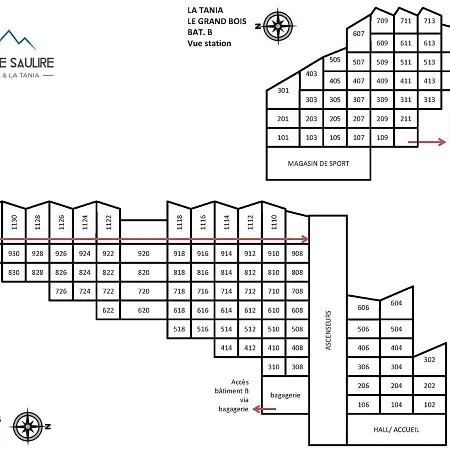 Location La Tania : 2 Pieces, 4 Pers, Balcon, Proche Commerces Et Navettes - Fr-1-182a-22 Apartment *