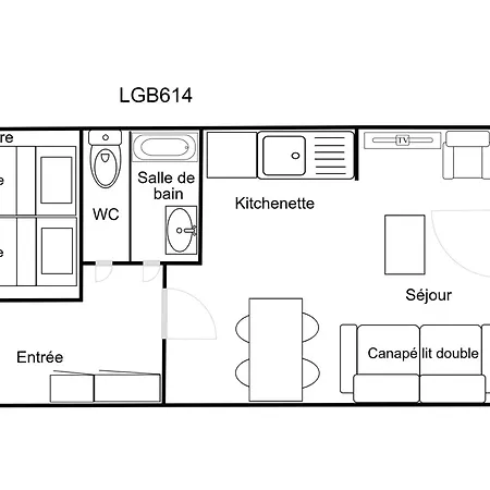 公寓 Confortable 2 Pieces, Skis Aux Pieds, Proche Commerces - Fr-1-182a-22